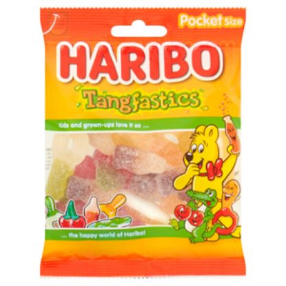 Picture of Haribo Tangfastics Bags 90g x24